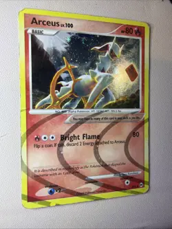 Arceus - AR3 - Pokemon Arceus Holo Card - Image 4