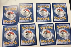 Vintage Pokemon Reverse Holo lot of 8 cards - Image 3