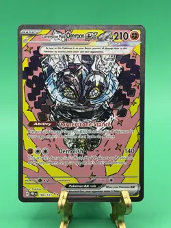 Pokemon Prismatic Evolutions SIR 160/131 Cornerstone Mask Ogerpon Ex Card - Image 1
