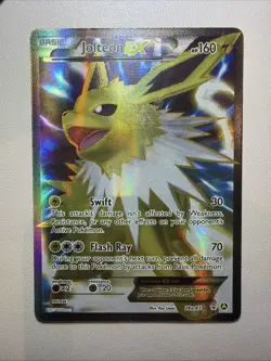 Jolteon EX Full Art 28a/83 Ultra Rare Holo Pokemon Card XY Generations - Image 1