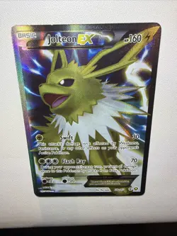 Jolteon EX Full Art 28a/83 Ultra Rare Holo Pokemon Card XY Generations - Image 3