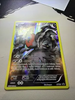 Darkrai XY114 Holo Black Star Promo Card Near Mint Condition NM - Image 2