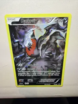 Darkrai XY114 Holo Black Star Promo Card Near Mint Condition NM - Image 3
