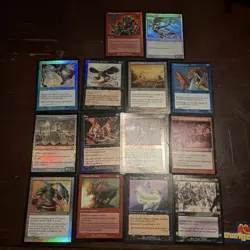 Magic: The Gathering Wizards 15 Card Lot Foil Regular Omega Myr Misguided Rage - Image 1