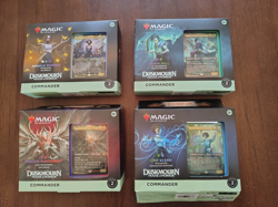 Magic The Gathering Duskmourn House of Horror Commander Deck Set of 4 - Image 1