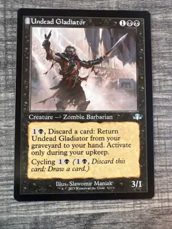 Undead Gladiator (313) Retro Frame Dominaria Remastered DMR MTG Magic - Image 1