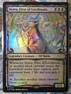 Ayara, First of Locthwain(foil), March of the Machine(MUL), MTG, #13, NM++ - Image 1
