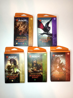 Set of 5 Innistrad Midnight Hunt Theme Booster Werewolves New - Image 1