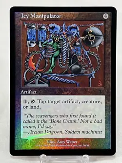 Icy Manipulator Deckmasters Garfield vs Finkel Foil ~LP~ Magic The Gathering MTG - Image 1