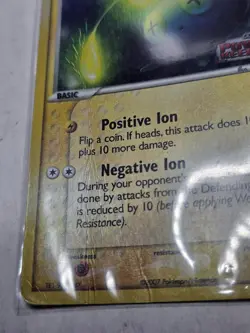 Chinchou 49/108 Power Keepers Pokemon Card Reverse Holo Stamped HP DMG - Image 3
