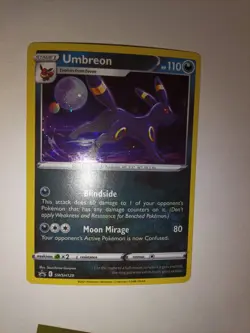 Pokemon TCG Umbreon SWSH: Sword & Shield Promo SWSH129 Holo - Image 1