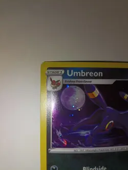 Pokemon TCG Umbreon SWSH: Sword & Shield Promo SWSH129 Holo - Image 3