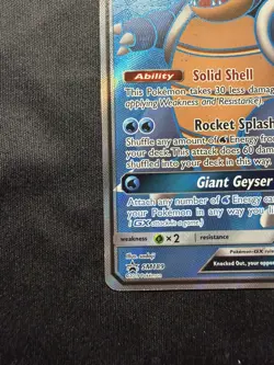 Pokemon - TCG Blastoise GX SM189 Full Art - Promo MP - Image 4
