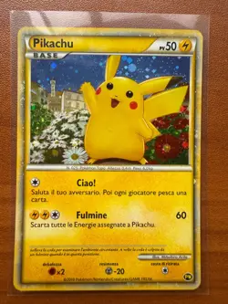 Pokemon Pikachu (Italian) PW2 World Collection Holo NM- - Image 1