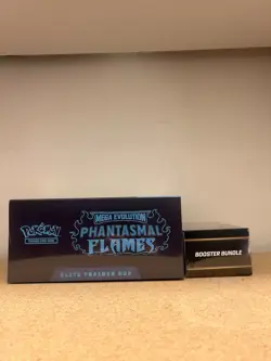 🔥Pokemon Phantasmal Flames ETB & Phantasmal Flames Booster Bundle SEALED 💯 - Image 5