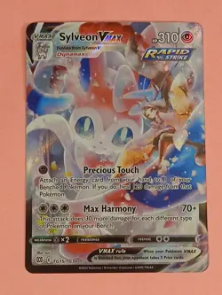 Pokemon Sword & Shield Brilliant Stars Sylveon vmax TG15/TG30 Trainer Gallery - Image 1