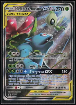 Pokemon TCG Celebi & Venusaur GX #SM167 SM Promos - Image 1