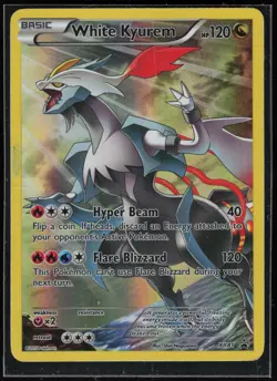 Pokemon TCG White Kyurem (Full Art Promo) #XY81 XY Promos - Image 1
