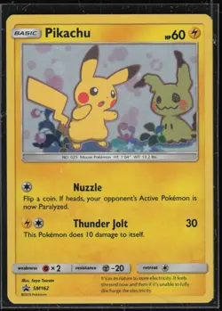 Pokemon TCG Pikachu #SM162 SM Promos - Image 1