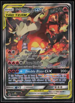 Pokemon TCG Reshiram & Charizard GX #SM201 SM Promos - Image 1