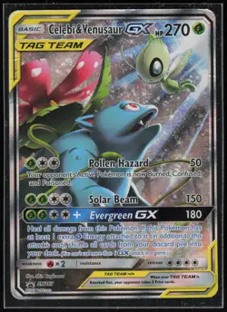 Pokemon TCG Celebi & Venusaur GX #SM167 SM Promos - Image 1