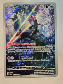 Pokemon TCG Munkidori Shrouded Fable 072/064 Holo Illustration Rare - Image 2