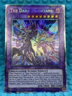Yugioh The Dark Magicians Starlight Rare BACH-EN100 1st Edition NM - Image 2