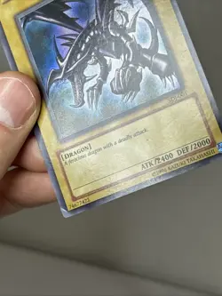 Yugioh Red-Eyes B. Dragon SDJ-001 Ultra Rare MP Holo - Image 5
