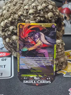 ☠☠ ONE PIECE Crocodile - OP14-120 OP14-120 The Azure Sea's Seven Foil - Image 1