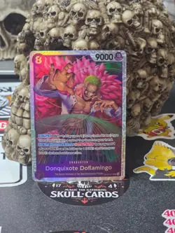☠☠ ONE PIECE Donquixote Doflamingo OP10-071 Royal Blood Foil - Image 1