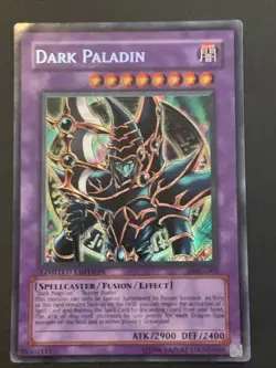 Yugioh Card TCG Dark Paladin DMG-001 Limited Edition Secret Rare Holo VLP/NM - Image 1