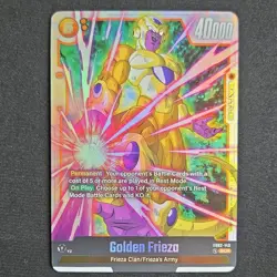 Golden Frieza FB02-140 SCR Dragon Ball Super Card Game. - Image 1