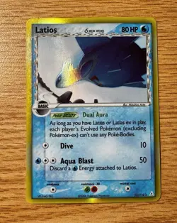 Latios Delta Species 12/110 2006 EX Holon Phantoms Pokemon Card Holo Rare - Image 1