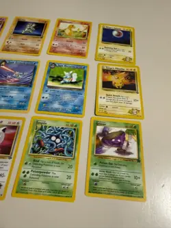 Pokemon OG 15 Card Bulk Lot NO DUPLICATES LP-NM RARE WOTC Vintage Original O - Image 4