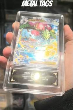 Pokemon Cards JPN.Metal Tags Mega Venusaur EX 076/063 SR PCG 10 (SAME AS PSA 10) - Image 2