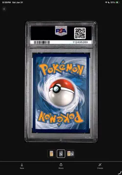 Pokemon Pikachu TCG Hyper Rare Card EX 179/131 Prismatic Evolutions PSA 9 - Image 2