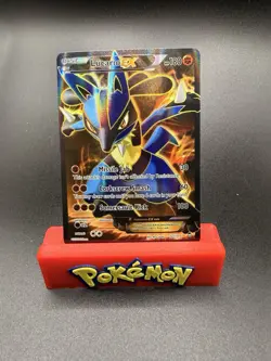 Lucario EX (107 Full Art) 107/111 - XY-Furious Fists - Holo - Pokemon Card LP - Image 1