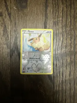 Eevee RC14/RC25 Legendary Treasures Radiant Collection Holo LP Card - Image 1
