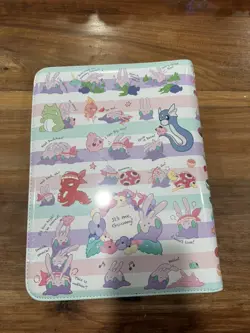 We're Goomy Zip Binder Sealed New Pokemon Center Exclusive 9 Pocket 360 Cards - Image 2