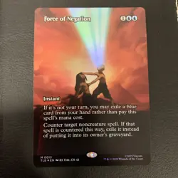 Force of Negation (Borderless) M Avatar: The Last Airbender: Eternal-Legal Foil - Image 1
