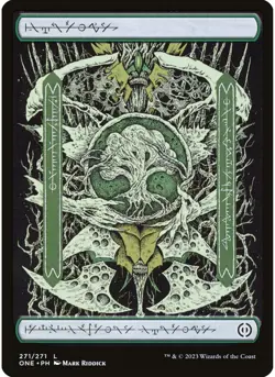 Forest (271) - Full Art (Foil) MTG NM - Phyrexia: All Will Be One - Image 1