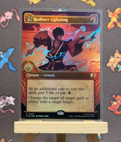 Redirect Lightning #343 - FOIL Showcase Rare MTG - Avatar: The Last Airbender NM - Image 1