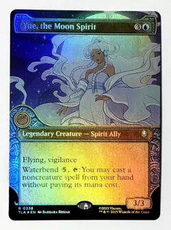 Yue, the Moon Spirit - Showcase FOIL - MTG Avatar - TLA 338 - Image 1