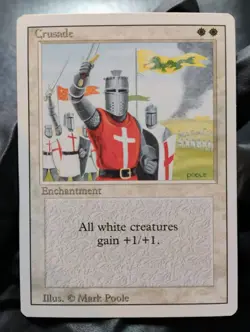 MTG Revised Crusade, Never Played, Good Condition - Image 1
