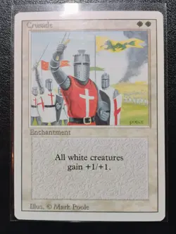 MTG Revised Crusade, Never Played, Good Condition - Image 2