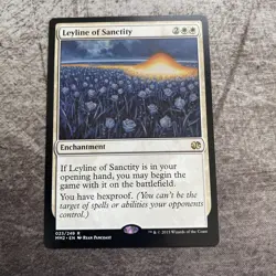 Leyline of Sanctity - Modern Masters 2015 - MTG Magic the Gathering - LP - Image 1