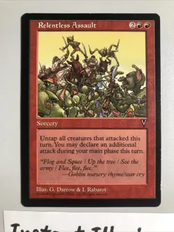 LP Relentless Assault - Visions Mtg Tcg - Image 2