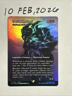 FOIL The Shadow Lord - Gix, Yawgmoth Praetor (Showcase) Final Fantasy - Image 1