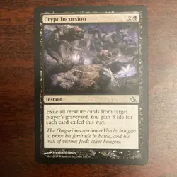 Crypt Incursion - NM - C - MTG - Image 1