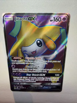 Jirachi GX 79a/236 Holo Ultra Rare Pokemon Card NM - Image 3
